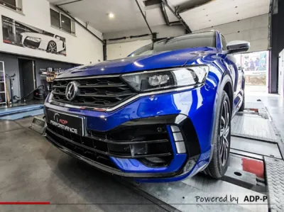 Reprogrammation moteur Stage 1 + Conversion bio éthanol E85 VW T-ROC R 2.0 TSI 310 PS | ADP Performance Vaucluse