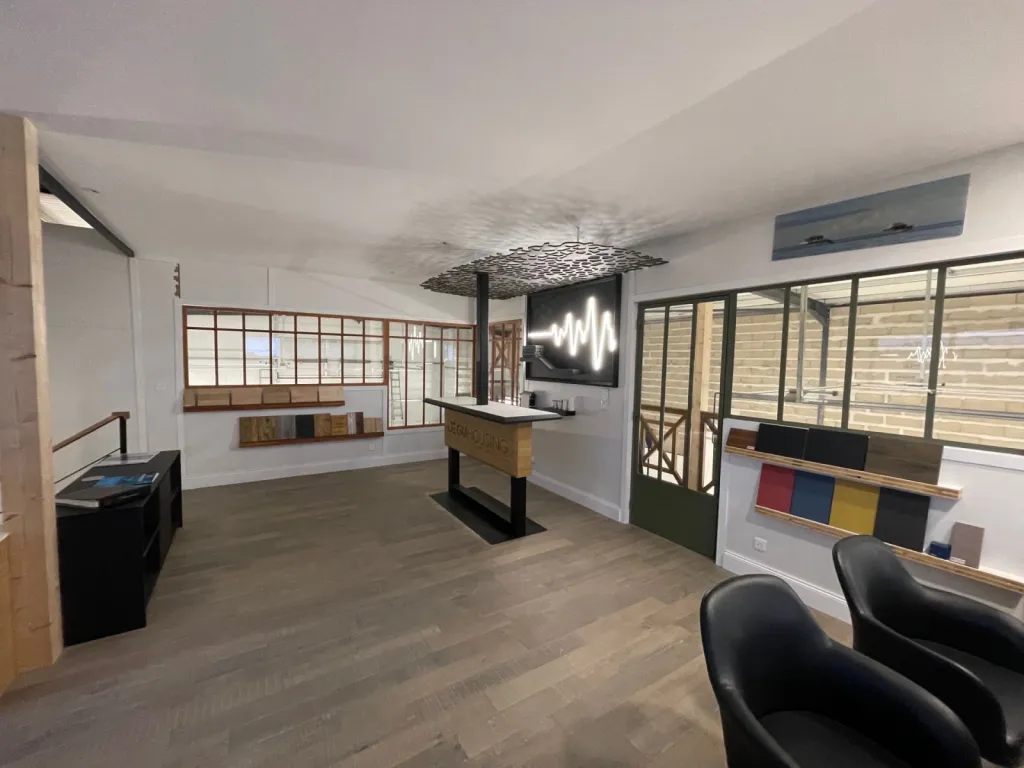  Les bureaux de Lacoste Agencement à Marcheprime