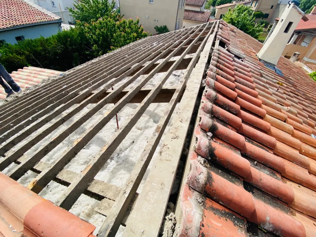 Dépose toiture sur Aix en provence