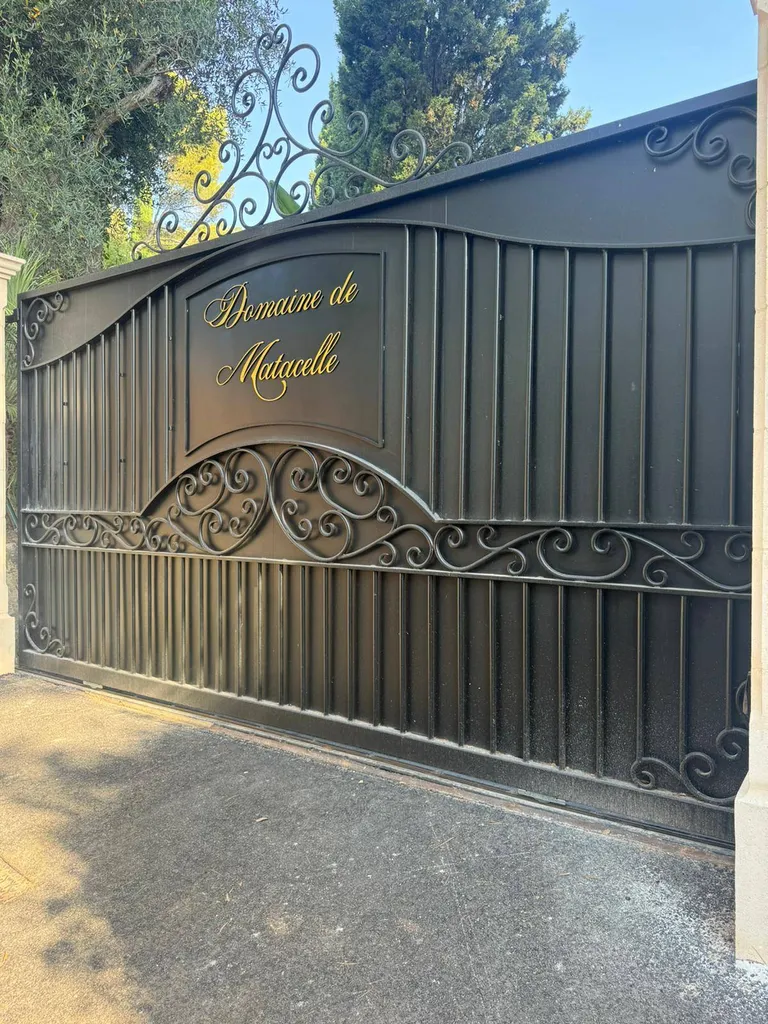 portail fer forgé sur mesure cannes