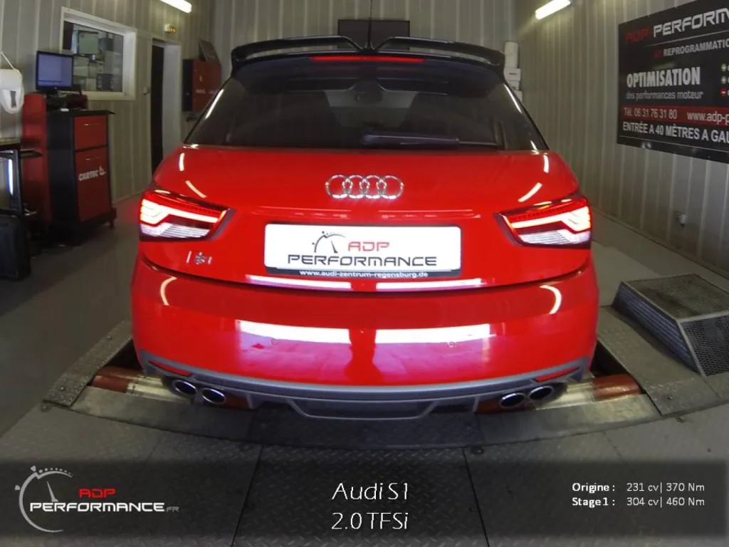 Reprogrammation moteur Audi S1
