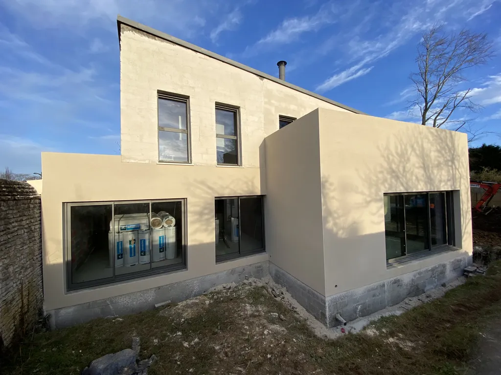 Enduit weber 001 blanc cassé 