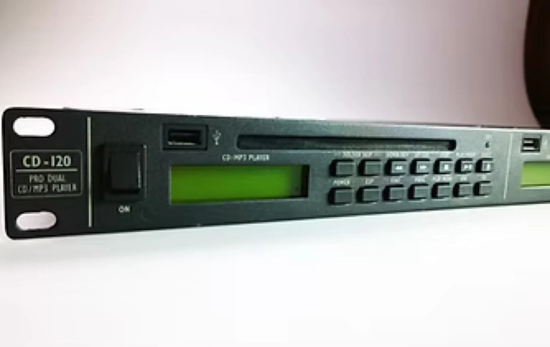 DOUBLE LECTEUR CD / USB STAGE LINE CD-120