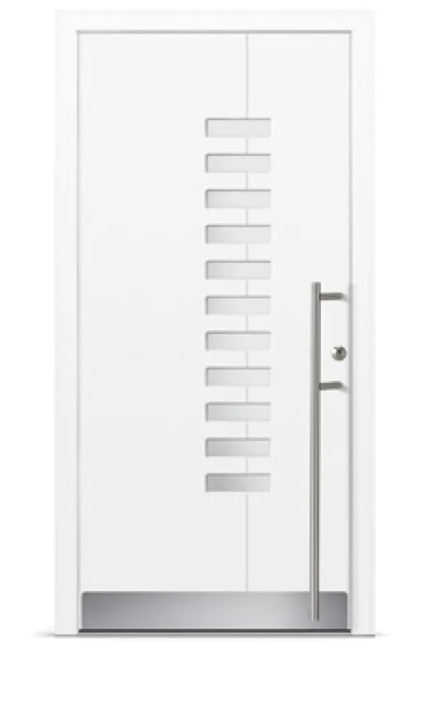 Porte d'entrée aluminium 