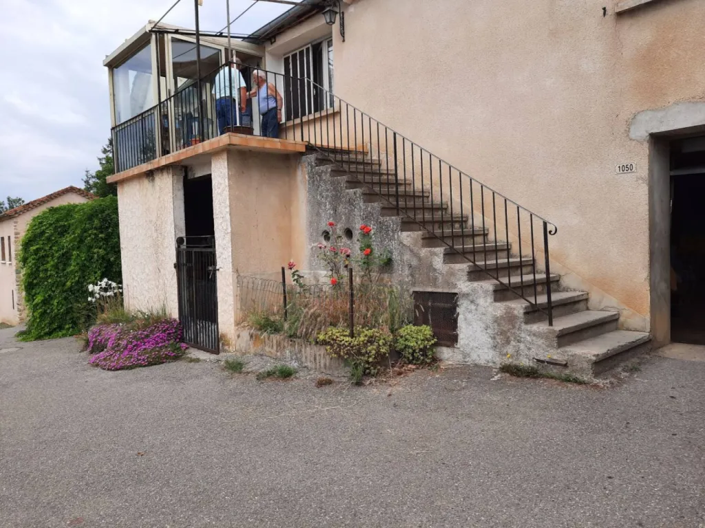 situation avant la mise en place de la plateforme verticale Strategos à Sisteron près de Digne