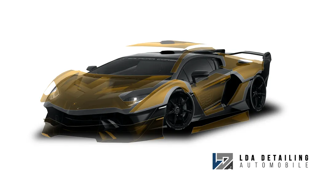 Complete : Protection PPF intégrale Lamborghini Aventador pour préserver totalement carrosserie exclusive contre impacts et agressions diverses