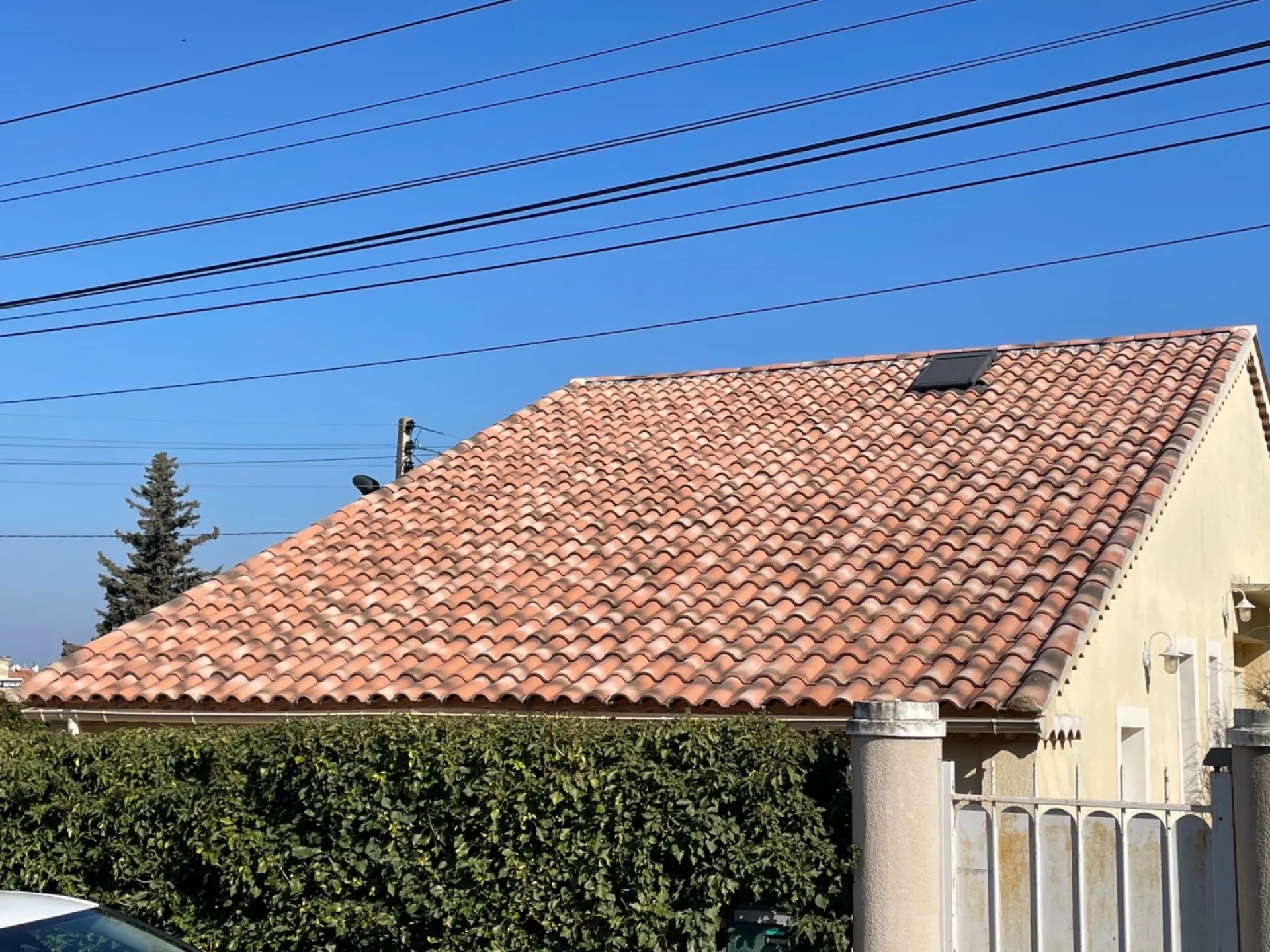 réfection de toiture fini sur chateauneuf les martigues