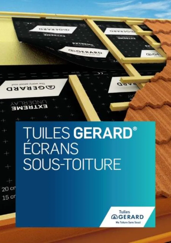 Brochure Ecrans Sous-toiture GERARD