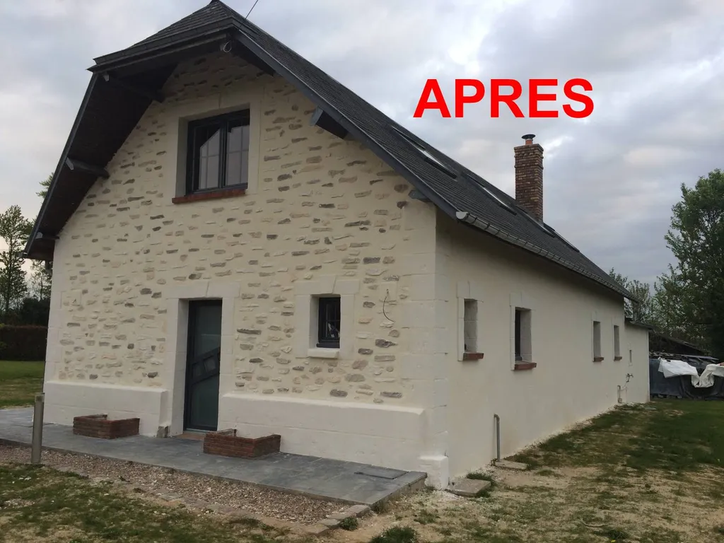 Crépis en imitation pierre proche de Gournay en bray 76