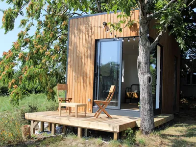 Installation d’un bureau de jardin isolé tout équipé de 20 m² à Montpellier dans l'Hérault 34