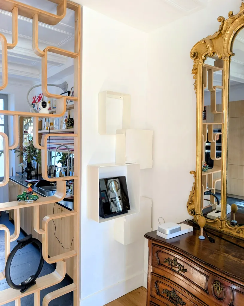 Meuble acier design sur-mesure selon les plans d'un architecte à Aix en Provence