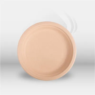 Assiettes Bionic en bagasse Ø 23 cm écologiques et compostables pour restauration professionnelle, traiteur, événements et vente à emporter, résistantes aux plats chauds et froids pour un service fiable et durable – disponibles à Mont-de-Marsan, Landes (4