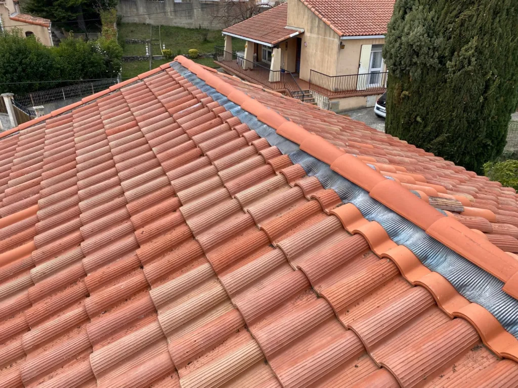 faitage à sec type closoir sur aix en provence