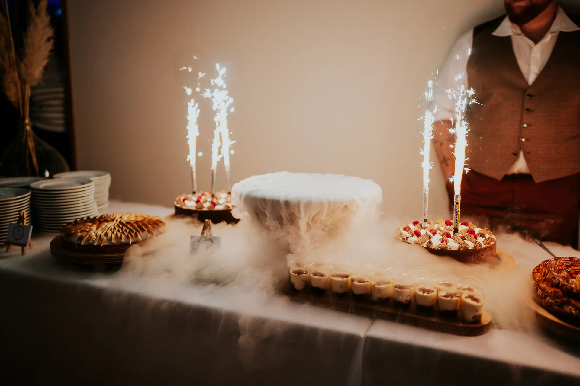 Buffet de desserts mariage traiteur en Alsace proche de strasbourg traiteur instant d'aubaine à Kertzfeld 
