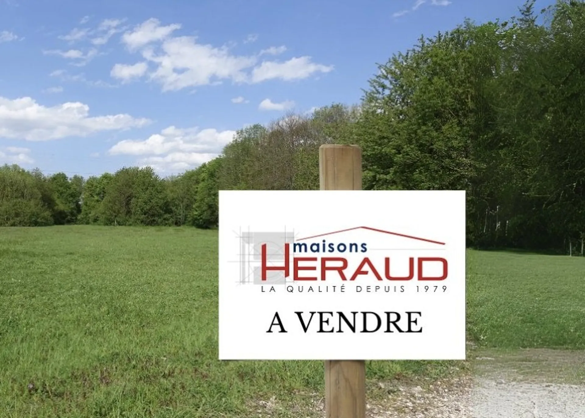 Très beau terrain de 1000 m² dans un environnement calme sur la commune de Coutras proche de Libourne