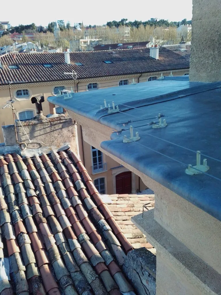 anti pigeon électrique monuments