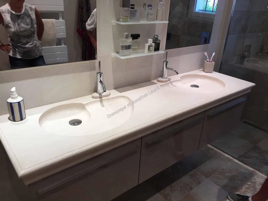 Plan personnalisé en pierre de Moca