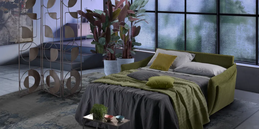 Vente d'un canapé lit convertible Rapido 