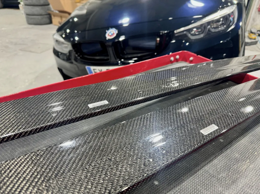 Personnalisation d’une BMW M3 à Carnoux en Provence proche de Marseille la Valentine et Aubagne