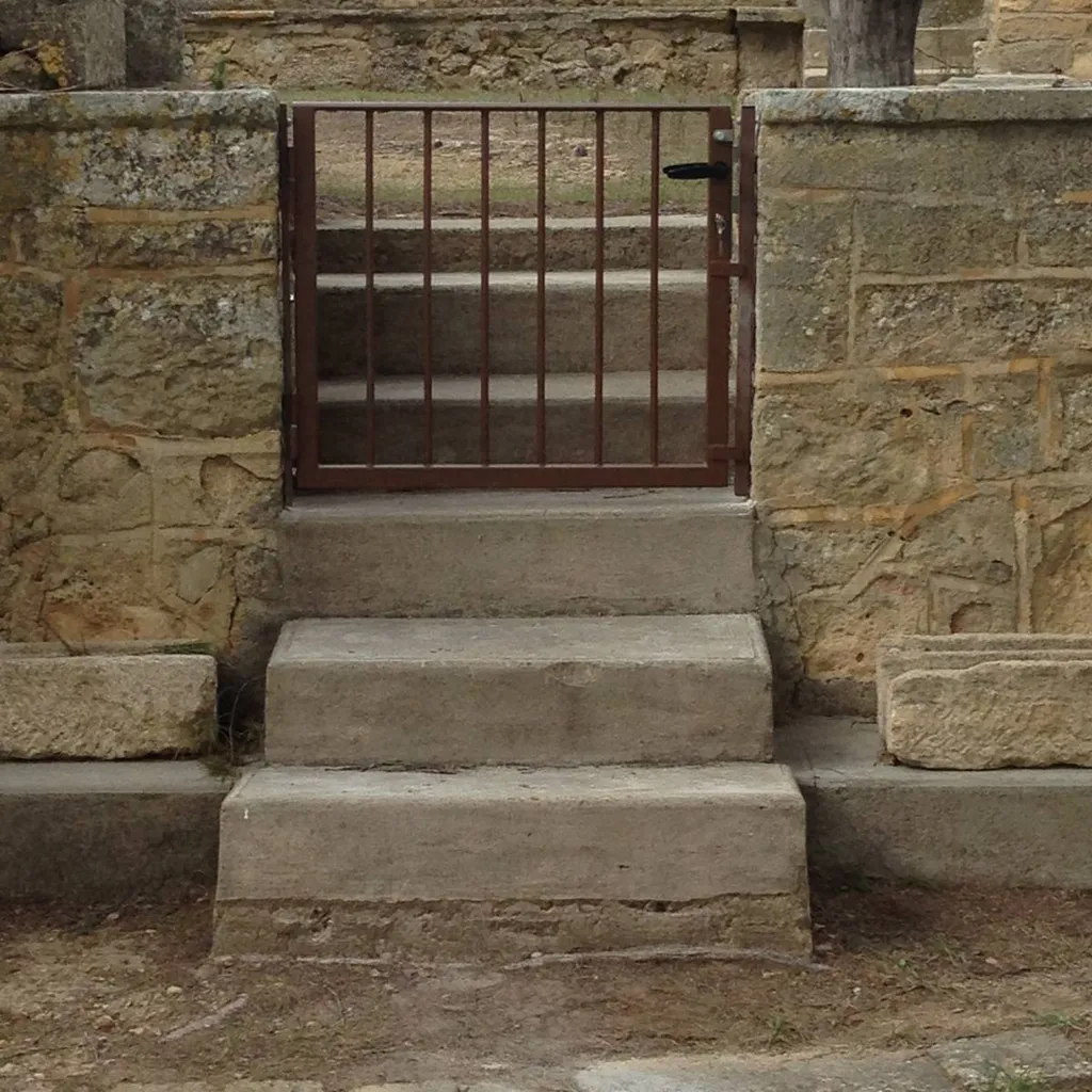 Portillon métallique thermolaqué