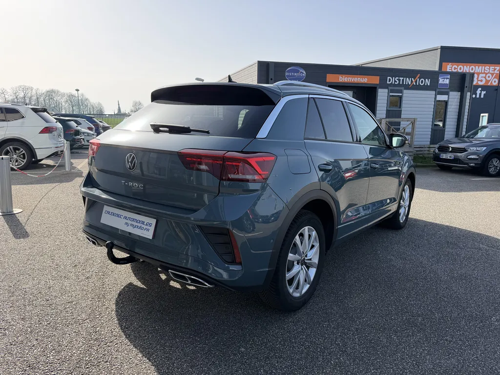 Volkswagen T-Roc R-Line 2.0 TDI 150 DSG7 occasion proche Rouen / Le Havre SUV diesel automatique récent