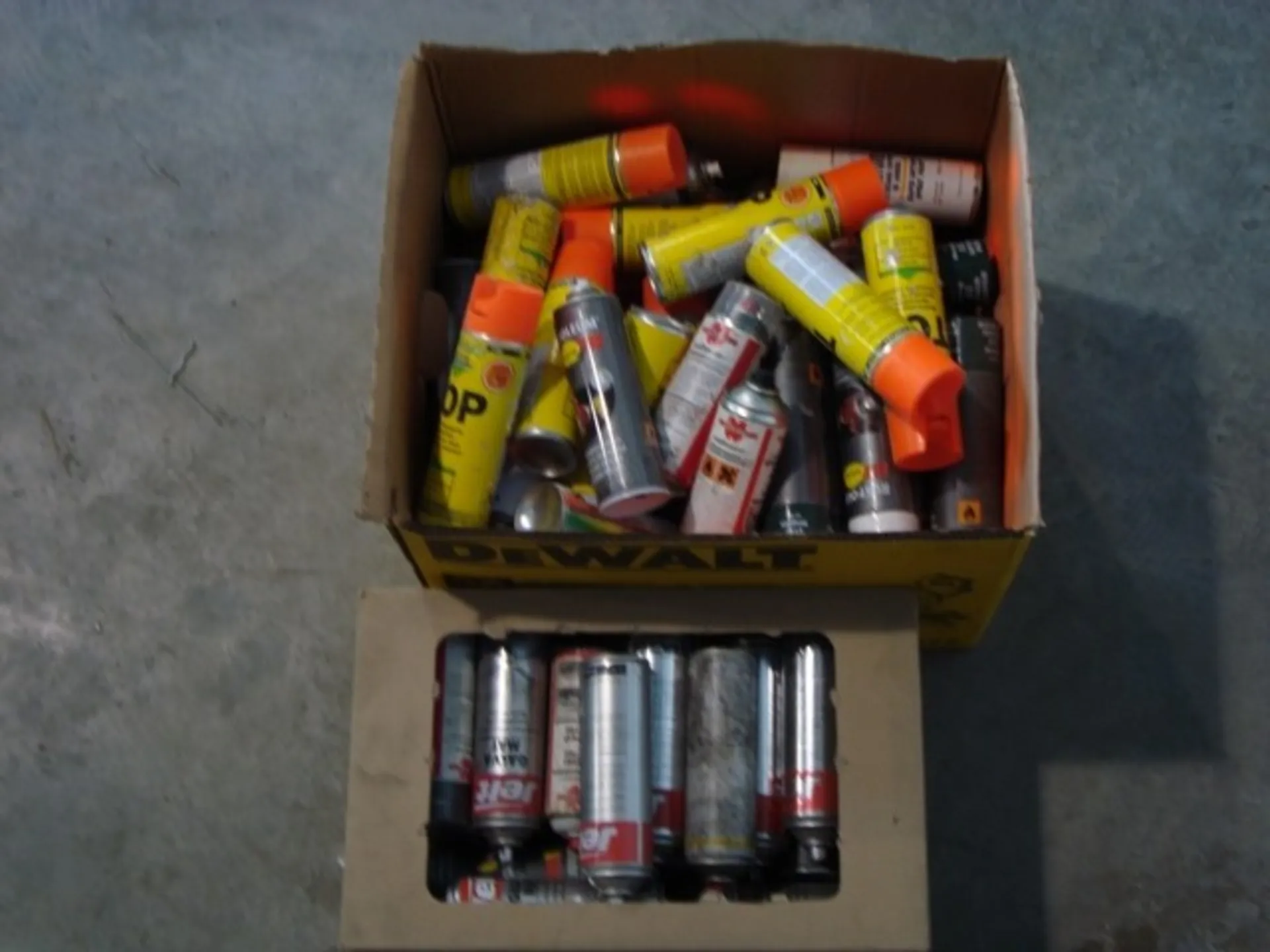 recyclage des bombes aérosols