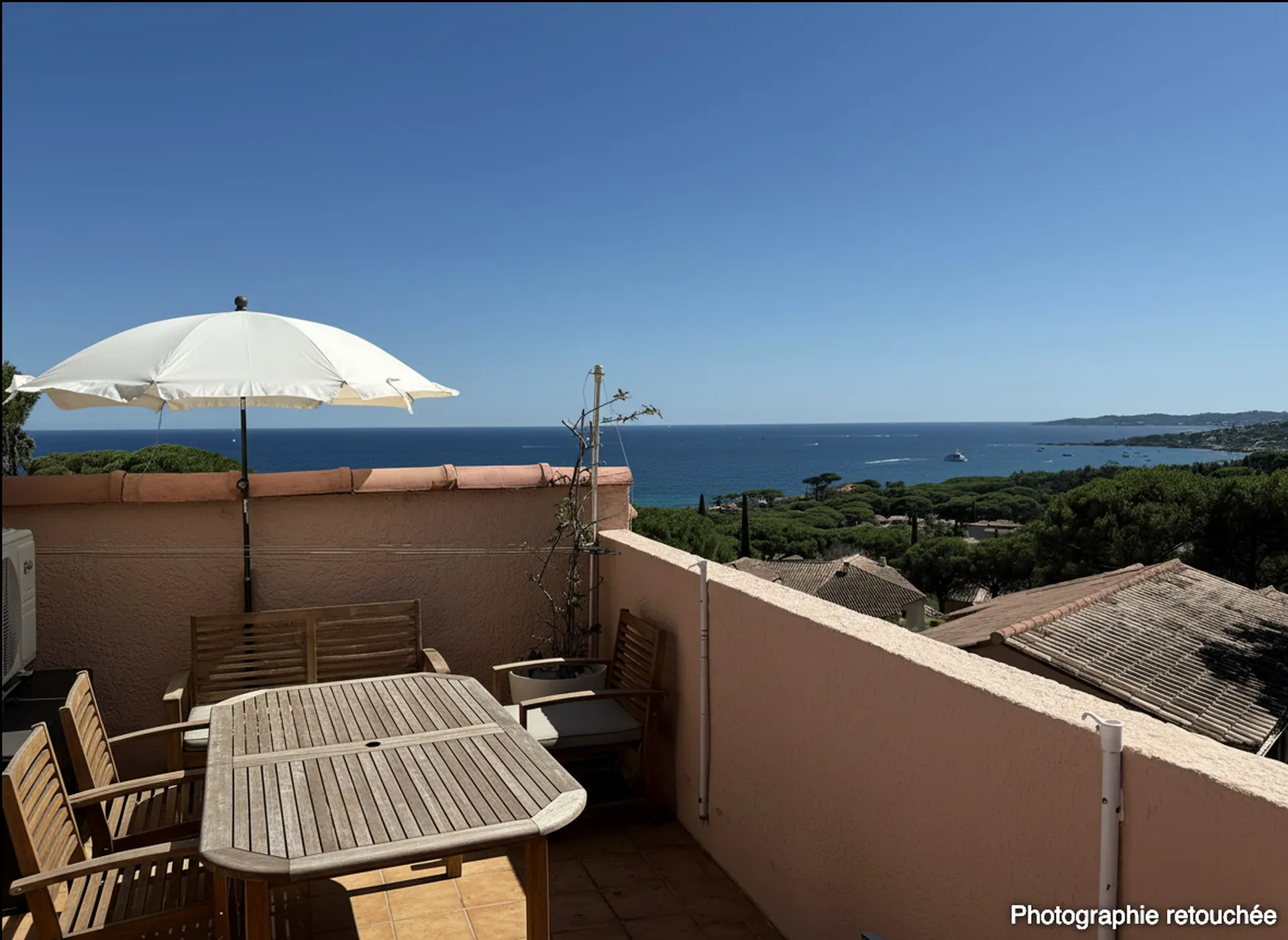 Vente appartement 3 pièces Toit-Terrasse Vue Mer Panoramique à Sainte-Maxime