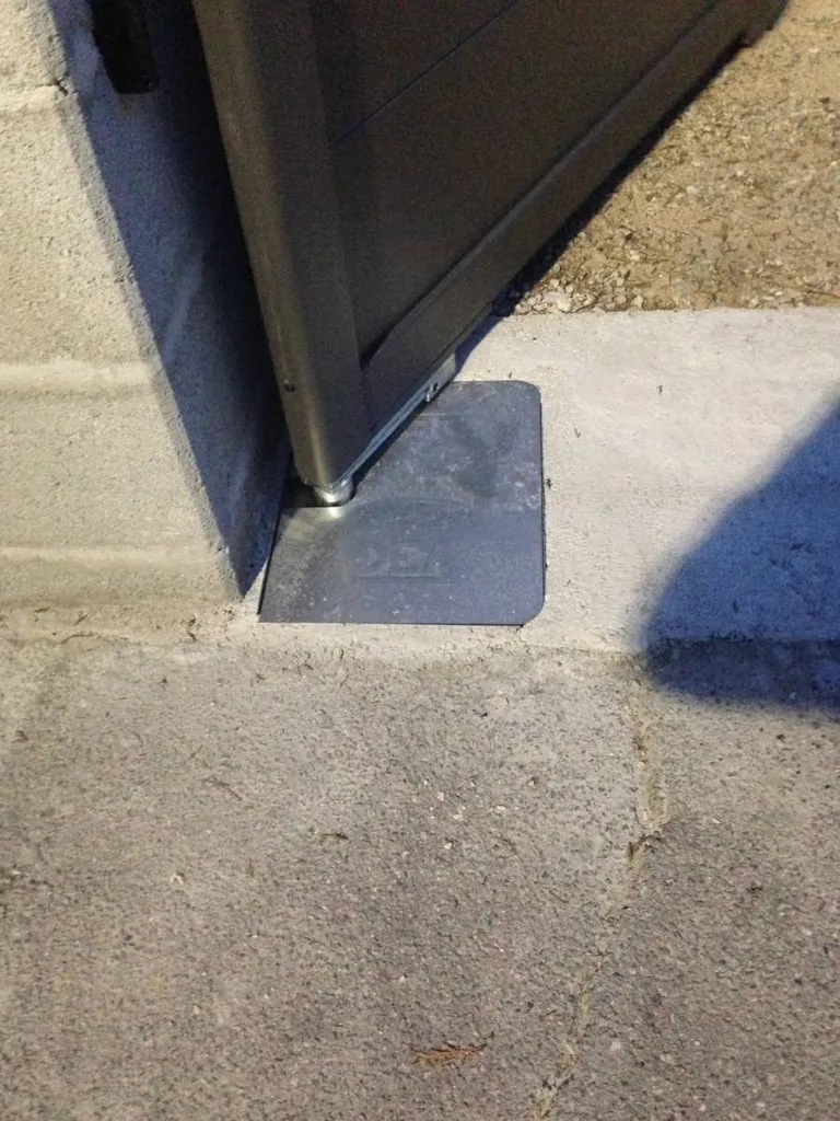 motorisation enterré pour portail pivotant