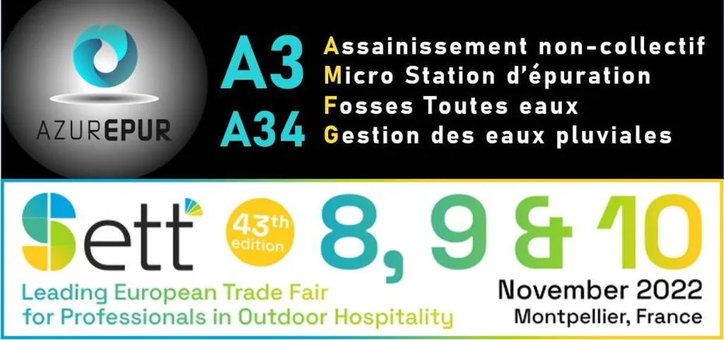 SETT 2022 : RDV le 8,9,10 novembre sur notre stand A3 A34