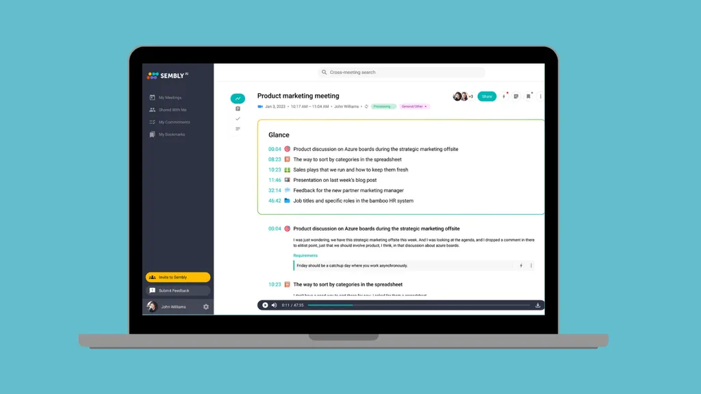 Transcription automatisée Sembly par Dicma à Paris