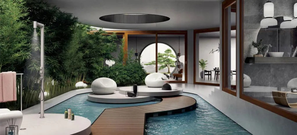 La douche extérieure