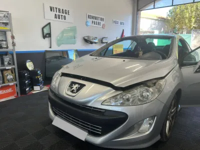 remplacement pare brise Peugeot 308 cabriolet