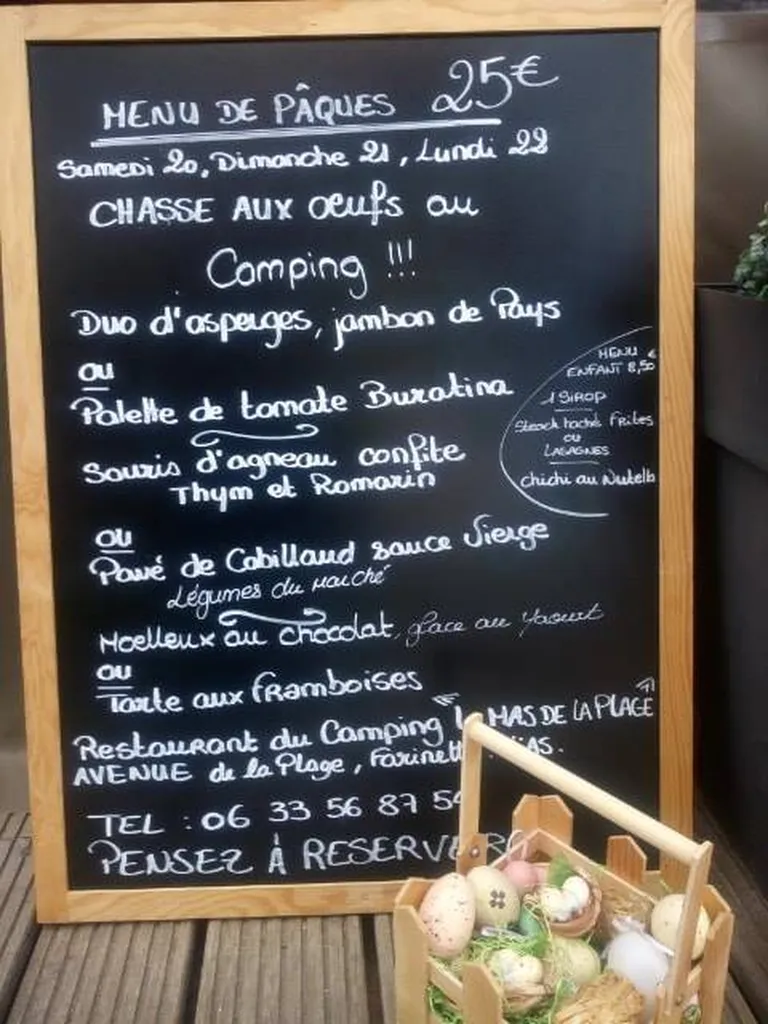 restaurant le mas de la plage vias plage proche de la mer