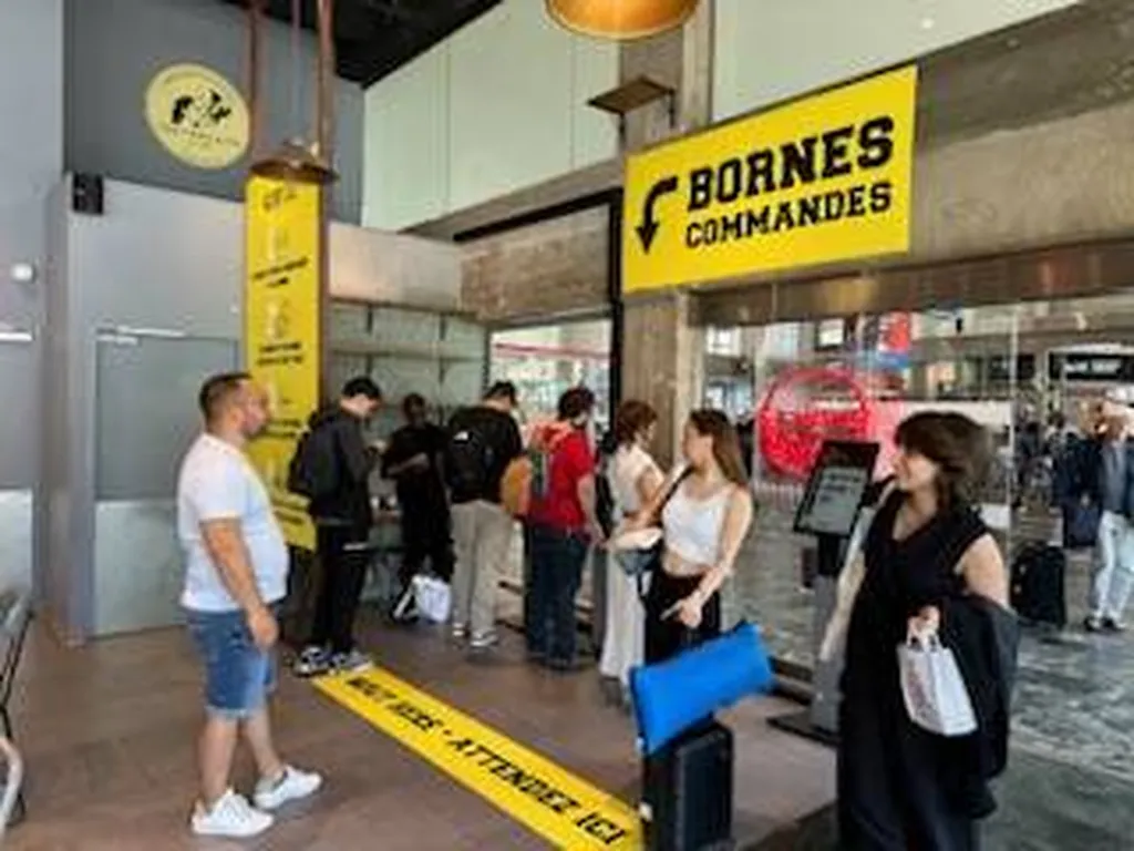 Signalétique intérieure pour un restaurant à Nantes