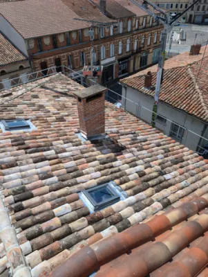 Rénovation de toiture en tuile canal