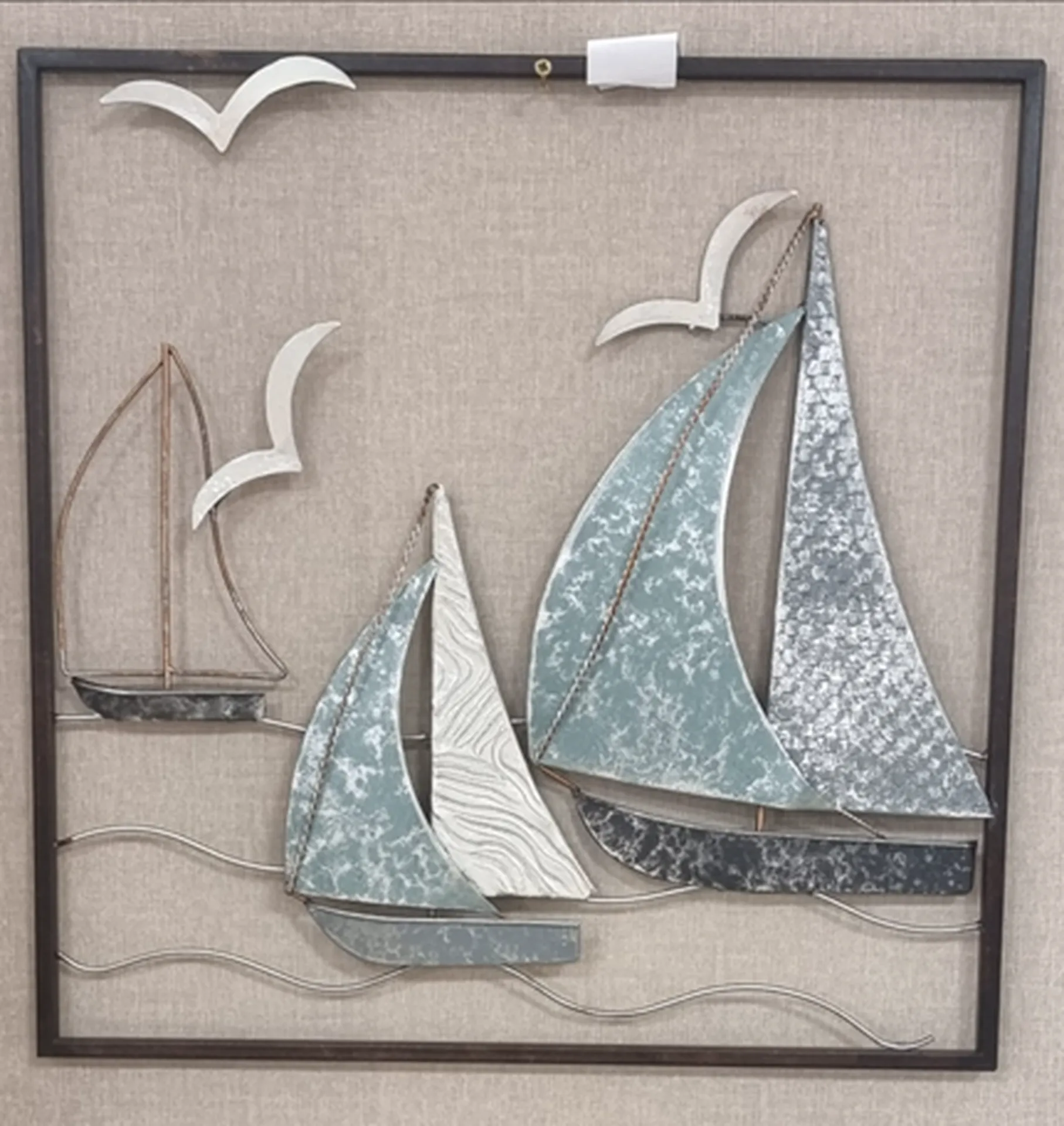 Vente sculpture Métal voilier.