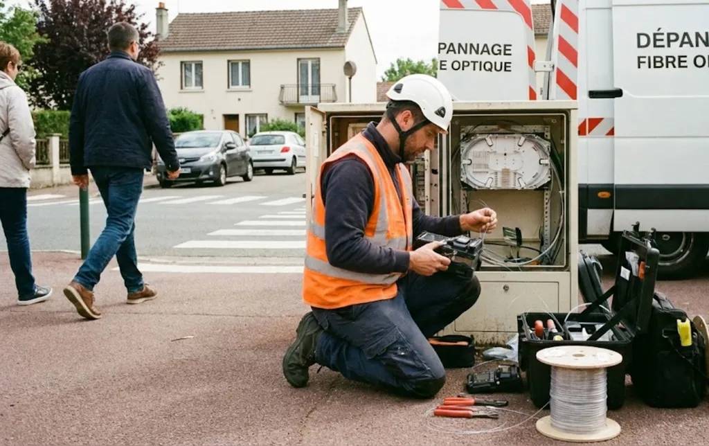Enfouissement de réseau fibre sur Mimizan et le Nord des Landes