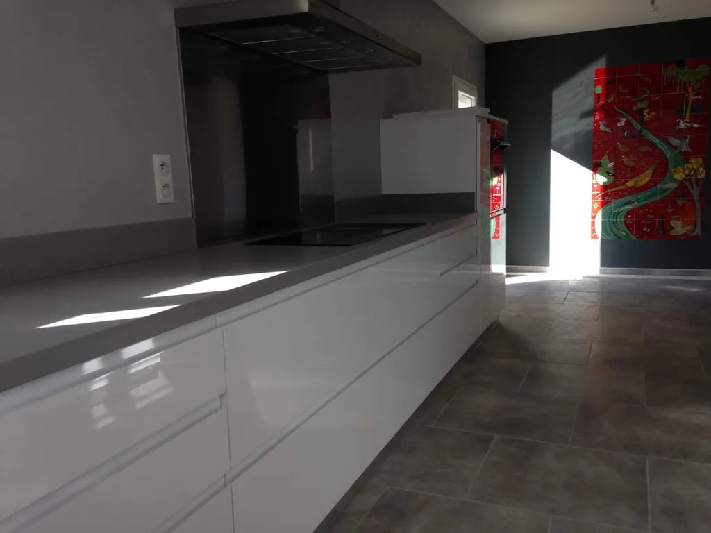 Rénovation d'une maison ancienne au pied de la Sorgue - cuisine