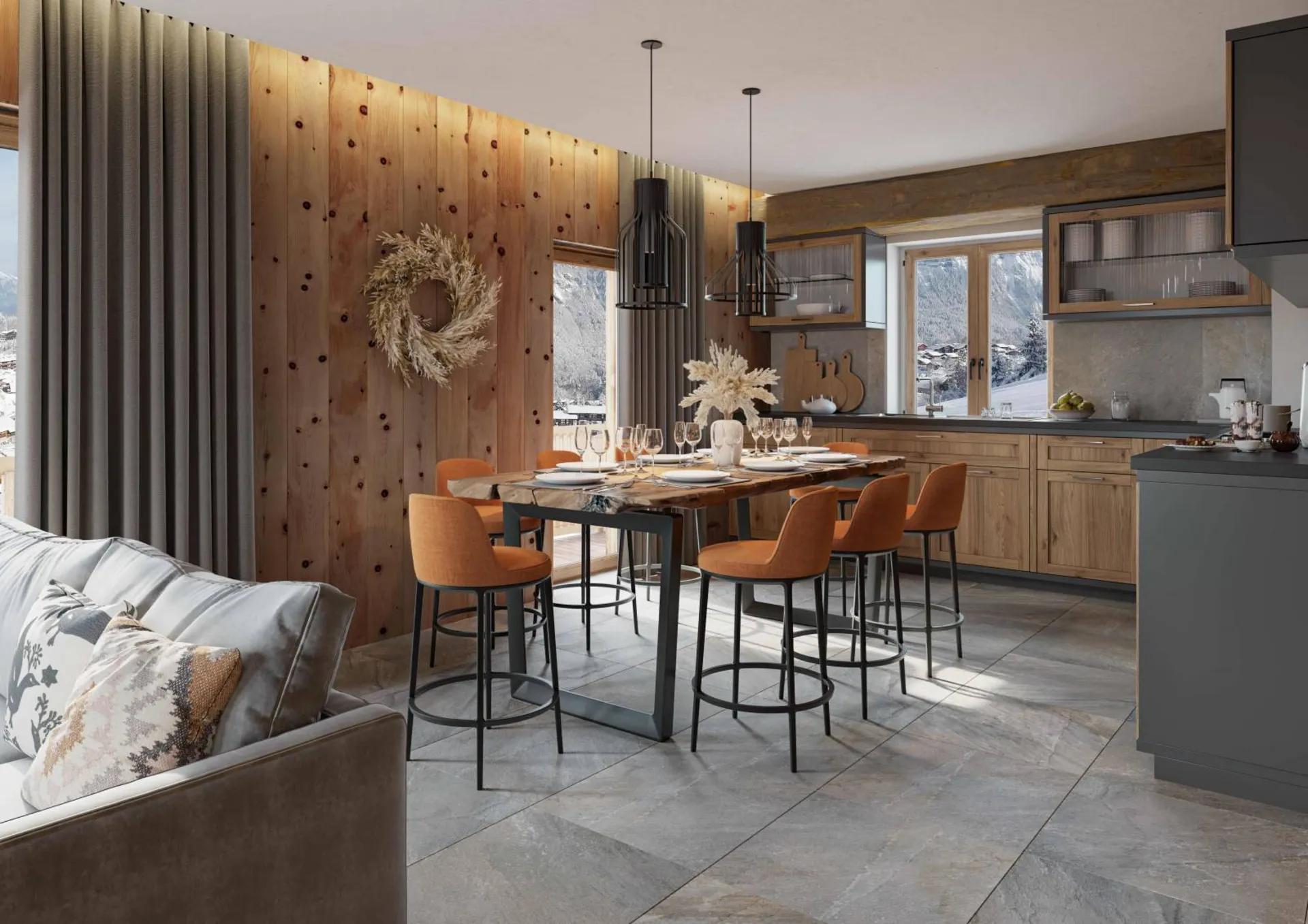 Appartement 3 pièces coin montagne en plein coeur du village de Pralognan-la-vanoise