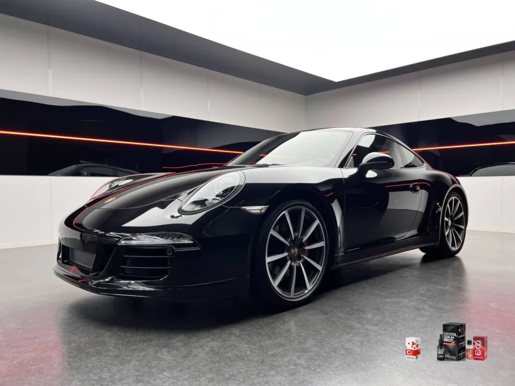 PORSCHE 911 991 CARRERA 4S - POLISSAGE ET PROTECTION CERAMIQUE GTECHNIQ - ARRAS 62