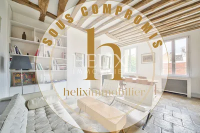 Saint Germain en Laye dans la rue de Lorraine un appartement avec 3 chambres dans un immeuble historique