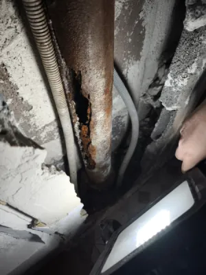 Recherche de fuite sur colonne dans une copropriété 