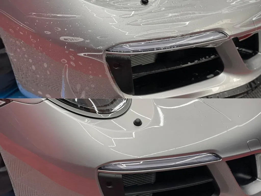 Protection carrosserie Lyon PPF traitement céramique Porsche 991 GTS