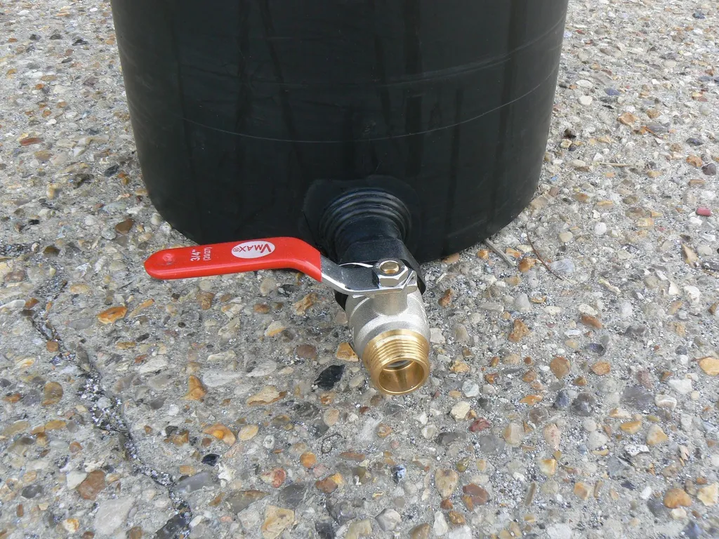 vanne de vidange 15x21 inox