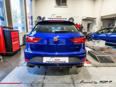 montage catalyseur sport milltek seat leon cupra