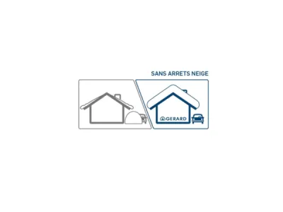 Une couverture sans arrêts à neige