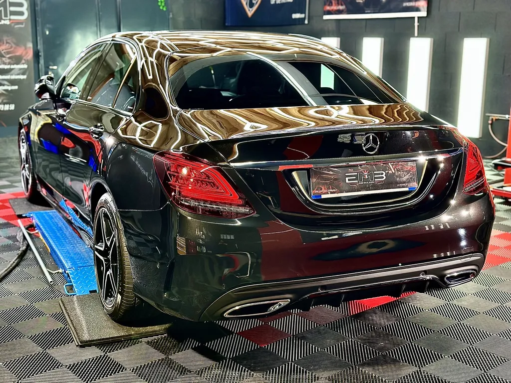 DETAILING protection carrosserie traitement céramique Lyon Mercedes classe C 