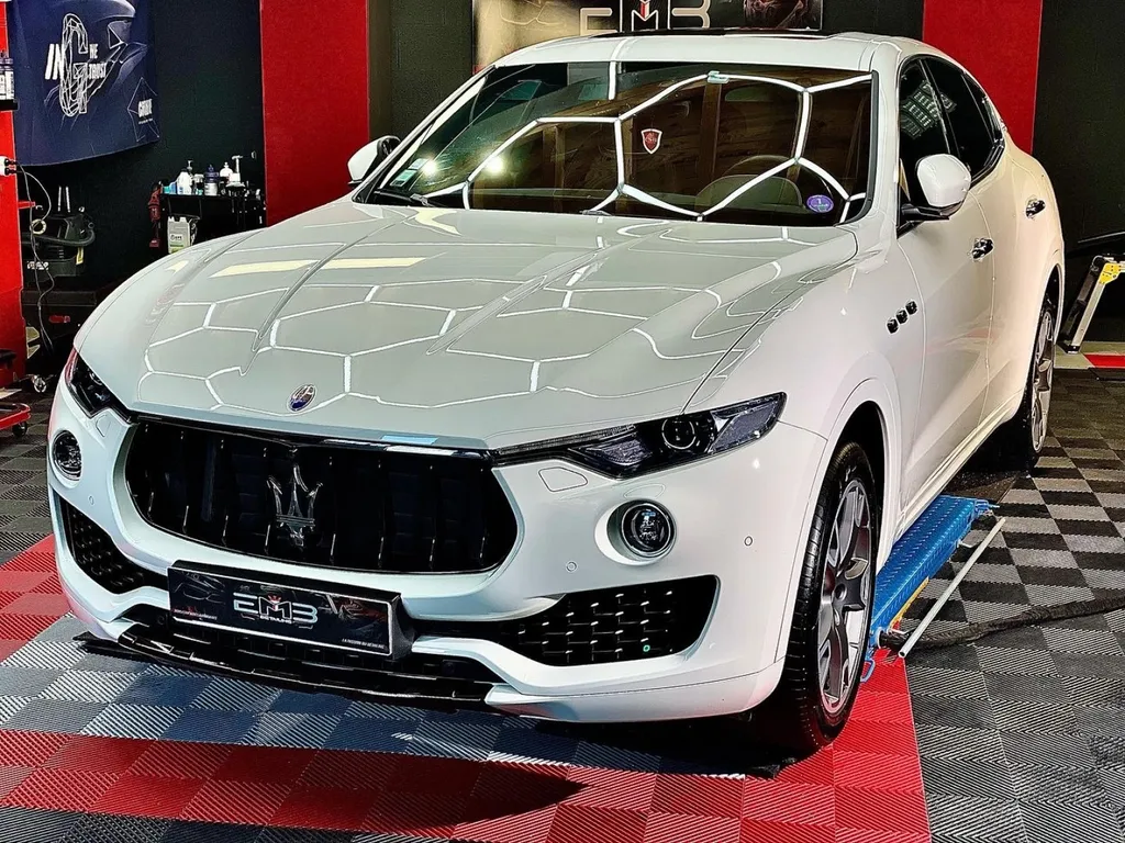 Protection traitement céramique eculy Maserati Levante