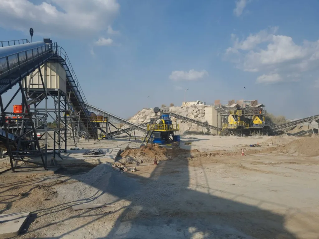 Moderniser nos équipements - Nouvelle ligne de concassage
