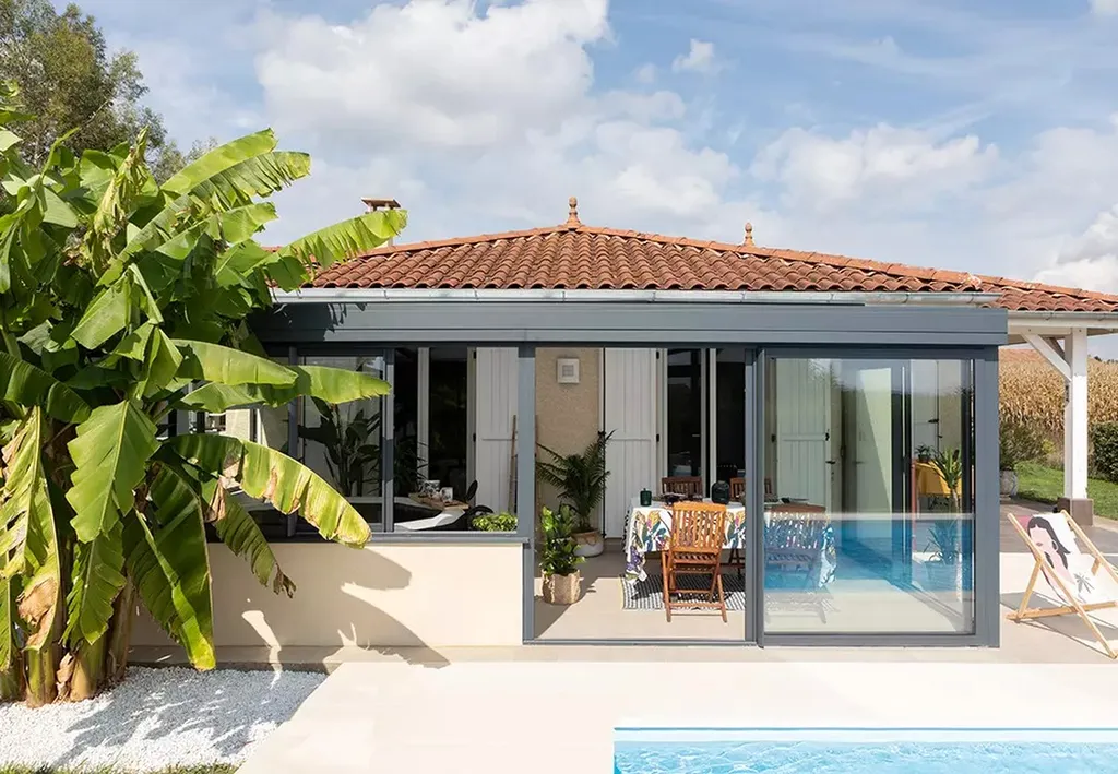 véranda aluminium, fabrication française sur mesure 